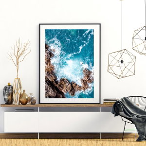 Poster - Von der Klippe