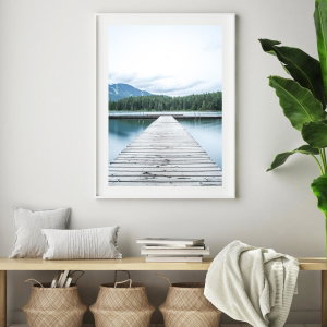 Poster - Op de pier (3)