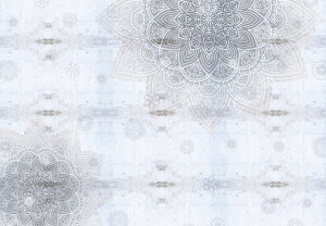 Fotobehang - Mandala´s in beton (2)