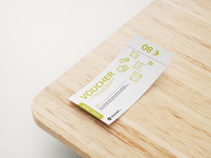 Cadeaubon voor € 80 - verzending per post