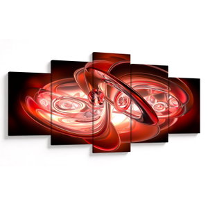 Kép - piros formák (V020064V150805PCS)
