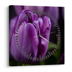 Tulipán vírág képe (órával) (V020215V3030C)