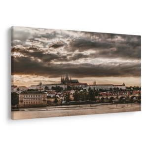 Obraz - zamračená Praha