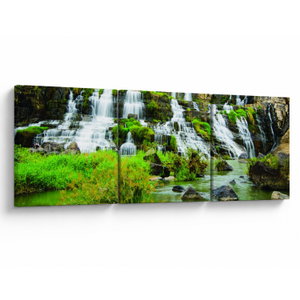 Schilderij - Watervallen