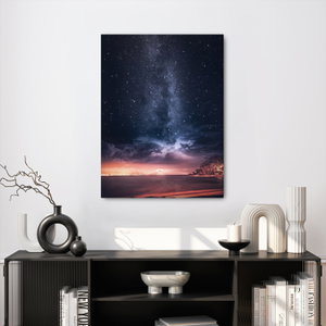 Schilderij - Sterrenhemel (3)