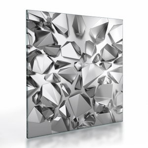 A 3D absztrakció képe (üvegen) (V020935V3030GD)