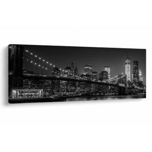Schilderij - Brooklyn brug in New York (V020940V10040)