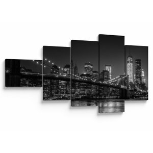 Schilderij - Brooklyn brug in New York (V020940V11060)