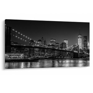 Schilderij - Brooklyn brug in New York (V020940V12070)