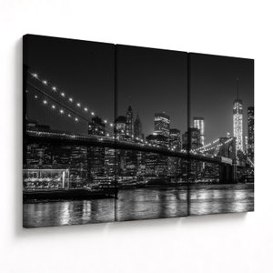 Schilderij - Brooklyn brug in New York (V020940V120803PCS)