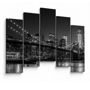 Schilderij - Brooklyn brug in New York (V020940V12590)