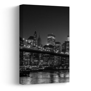 Schilderij - Brooklyn brug in New York (V020940V2030)