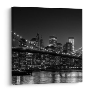 Schilderij - Brooklyn brug in New York (V020940V4040)