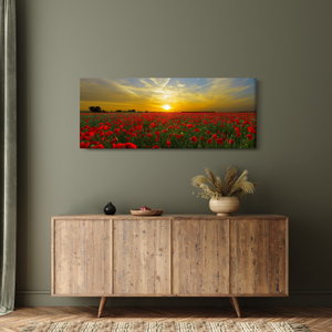 Schilderij - Klaprozenveld (2)
