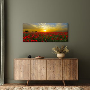 Schilderij - Klaprozenveld (2)