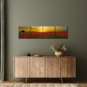 Schilderij - Klaprozenveld (2)
