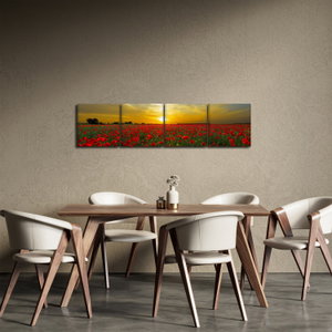 Schilderij - Klaprozenveld (4)