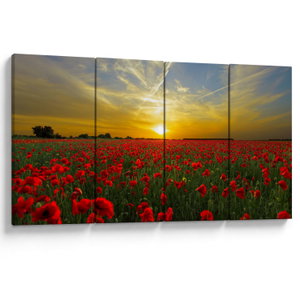 Schilderij - Klaprozenveld (V020986V16080)
