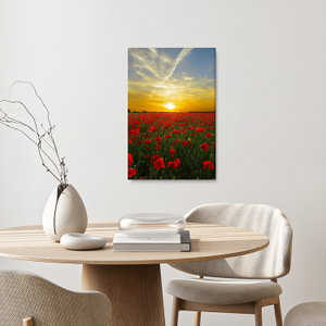 Schilderij - Klaprozenveld (2)
