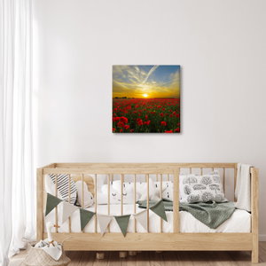 Schilderij - Klaprozenveld (4)