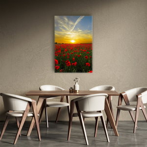Schilderij - Klaprozenveld (2)