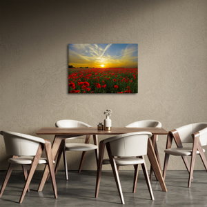 Schilderij - Klaprozenveld (3)