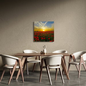 Schilderij - Klaprozenveld (2)