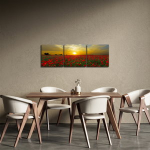 Schilderij - Klaprozenveld (4)