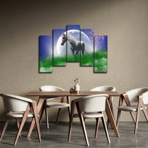 Schilderij - Eenhoorn (4)