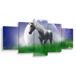 Schilderij - Eenhoorn (V021168V150805PCS)