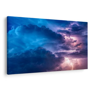 Schilderij - Wolken