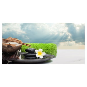 Glasschilderij - Spa and relax (5)