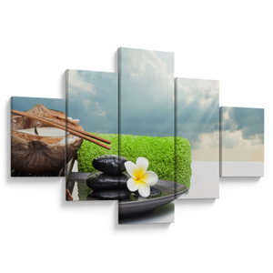 Schilderij - Spa and relax (V021279V12570)