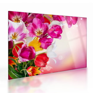 Tulipán képe (üvegen) (V021295V7050GD)
