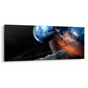 Schilderij - Planeet in de ruimte (V021362V12050)