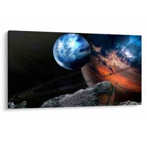Schilderij - Planeet in de ruimte (V021362V12070)