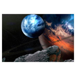 Schilderij - Planeet in de ruimte (6)