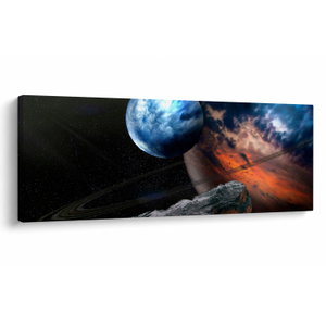 Schilderij - Planeet in de ruimte (V021362V14558)