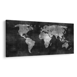 Schilderij - Wereldkaart (V021461V200100)