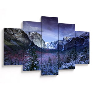 Schilderij - Yosemite, USA