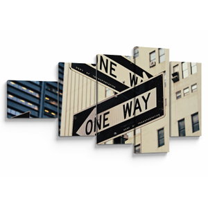 Tablou - New York ONE WAY (V021573V11060)