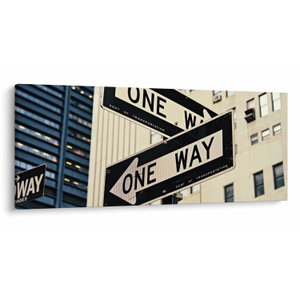 Tablou - New York ONE WAY (V021573V12050)