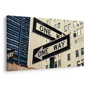 Tablou - New York ONE WAY (V021573V12080)