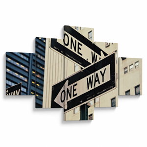 Tablou - New York ONE WAY (V021573V12570)