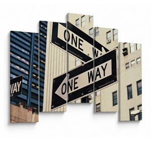 Tablou - New York ONE WAY (V021573V12590)