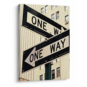 Tablou - New York ONE WAY (V021573V5070)