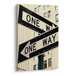 Tablou - New York ONE WAY (V021573V6090)