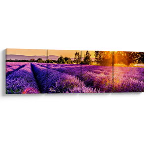 Schilderij - Lavendelveld in de Provence (V021590V16040)