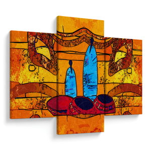 Schilderij - Oude schildering