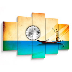 Schilderij - Oude schildering